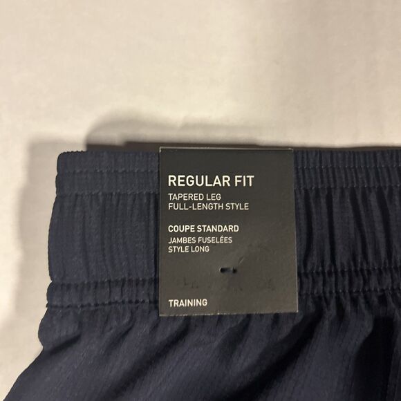 Adidas D4M Pants Men’s L Navy Blue Tapered Training Joggers Regular Fit NWT - Picture 7 of 10